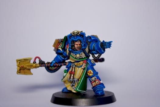 Dark Angels Terminator Librarian by ebebop