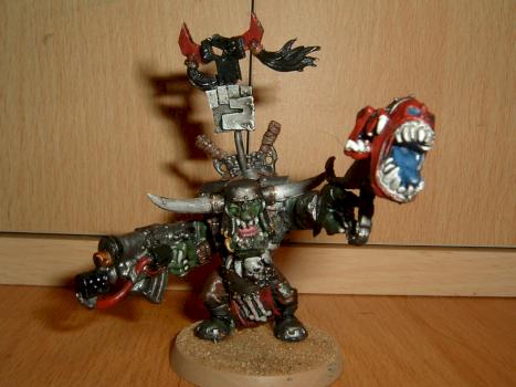 Warboss with Attack Squig by Kiropgod
