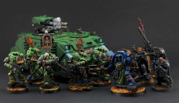 Space Marine Salamanders by Darkezekiel