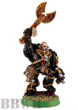 Space Marine Chaplain by PaintMonkeyStudios