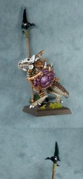 Lizardmen Saurus Temple Guard by Achex