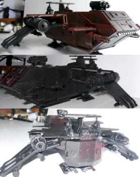 Blood Angels Stormraven by Numinak