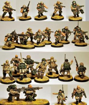 Cadian Veteran Squad - Taros by TAOC