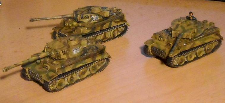 German Tiger Platoon FoW by DerFeind