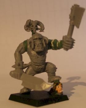 Ork Boss WIP konversion by krochaslon