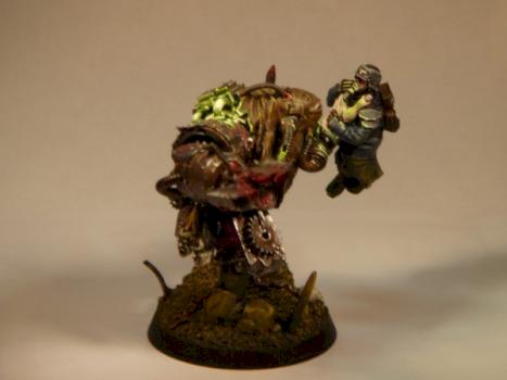 Chaos Ogryn Renegade side by Kaleb Daark