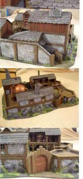 Dwarfs Brewery by Dragoncat