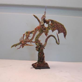 Wood Elf Forest Dragon with Avatars of War Lord by Konstantinos