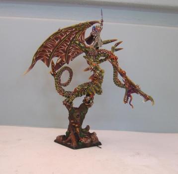 Wood Elf Forest Dragon with Avatars of War Lord by Konstantinos