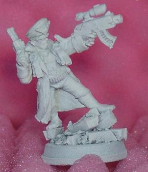 Necromunda delque gang leader / Commissar killer by trenchfoot