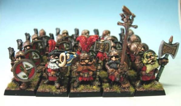 Prince Ulther's Imperial Dwarfs - The Dragon Company by billybunter