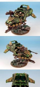 Warhammer 40K Dark Angels Land Speeder by rene