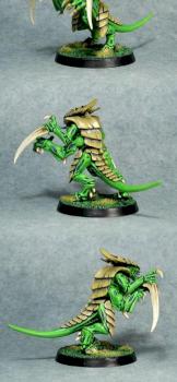 Tyranide Warrior by psychomatt