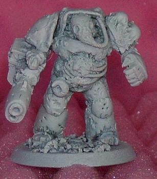 Scratch built death guard terminator plague marine by trenchfoot