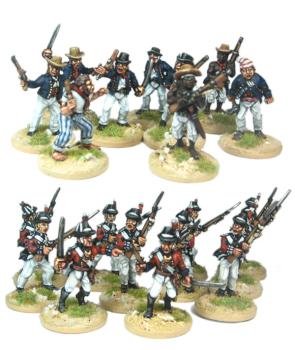 28mm Foundry British Marines & Sailors by Zorz