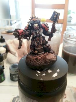 Blood Angels Terminator Chaplain by Nappo