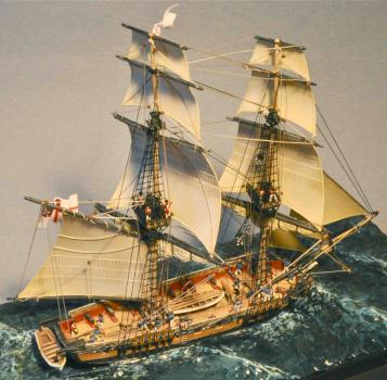 1:300 Brig - Langton Miniatures by whitejamest