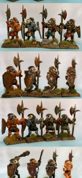 Group of Beastmen / Tiermenschen by Gidian