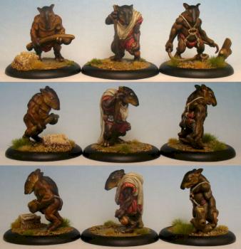 Tapiri tough guys by snuurg sculpture