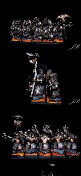 Infernal Guard with Fireglaives by Ithinkiamdead