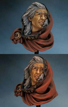 raistlin majere bust by Theminiaturepainter