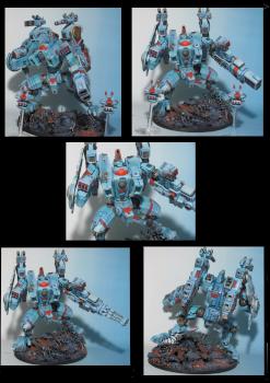 Warhammer 40k Tau XV104 Riptide Battlesuite 2 by noxyren