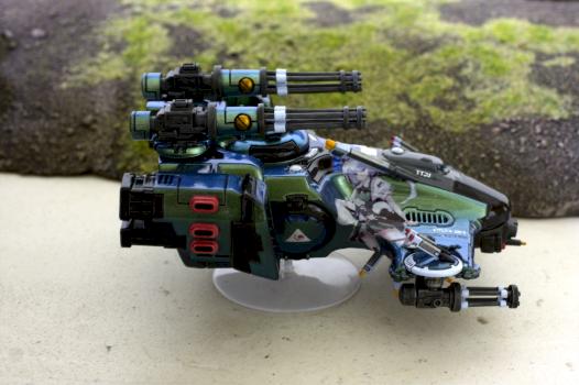 Tau Hammerhead Gunship. by 7yler