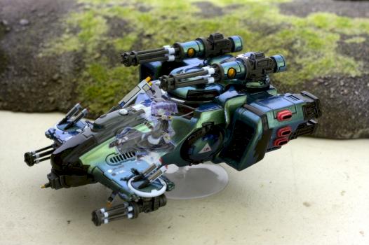 Tau Hammerhead Gunship by 7yler