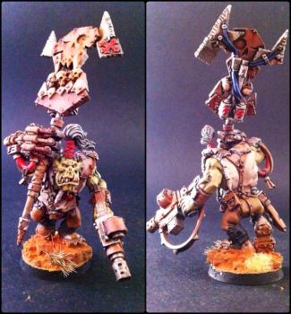 ork nob waagh banner by gobsan
