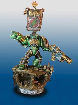 Salamander Spacemarine Veteran Sergeant by Tim