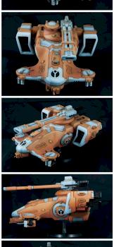 Tau Hammerhead Gunship by Farbfanatiker