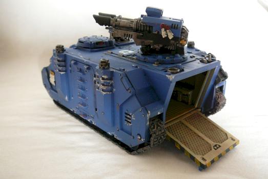 Ultra Marine Razorback (rear view) by Evander