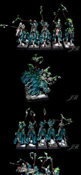 Vampire Count Hexwraiths by Ithinkiamdead