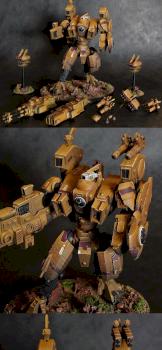 Tau XV104 Riptide Battlesuit with magnetised options by Richard_Harris