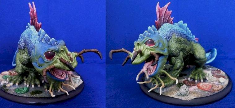 Dagon by snuurg sculpture