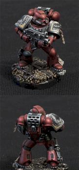 Blood Ravens Space Marine by Palazar
