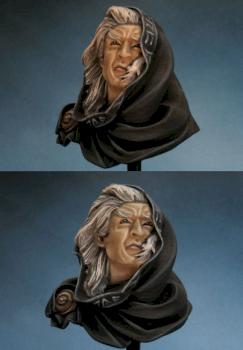 raistlin majere bust by Theminiaturepainter