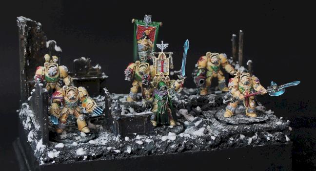 Dark Angels - Deathwing Command Squad by Malekith