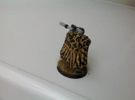 Space marine sniper in savannah camouflage. by danw82