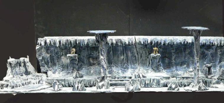 Ice Cave Display for Space marines Army by Foofighterubu