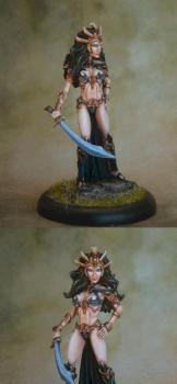Takhisis dark queen Dragonlance by Theminiaturepainter
