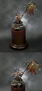 Battle Standard Bearer - Warriors of Chaos by Samuedio