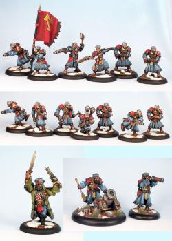 Khador Winterguard by Nightshroud