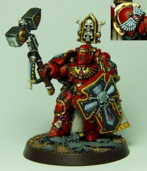 Blood Angels Captain by cyphercodicer83