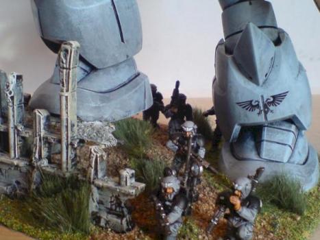 Imperial Guard Knight Titan #2 by keninyorks