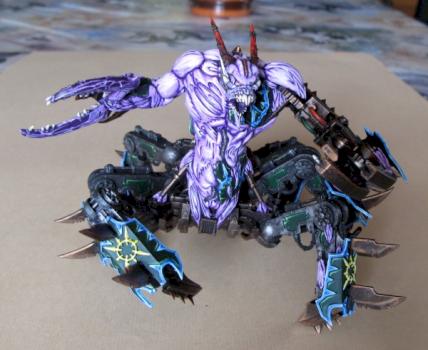 Slaanesh Soul Grinder by nothing