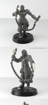 Monk Warrior - 32 mm by Lafeenoirecreations