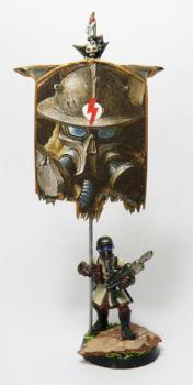 IG armageddon steel legion standard carrier by TOkLungu