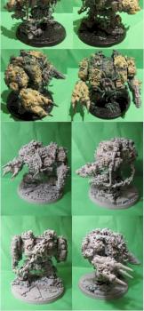 Converted dreadnought ironclad nurgle by Miti