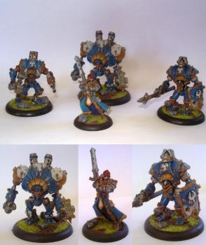 Cygnar Battlegroup: Stryker, Ironclad, Charger, Lancer by Xanatos